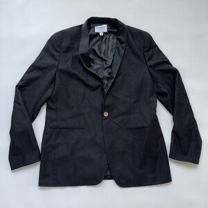 Guess His & Hers Unisex Blazer In Black Metallic Elegant Size 3